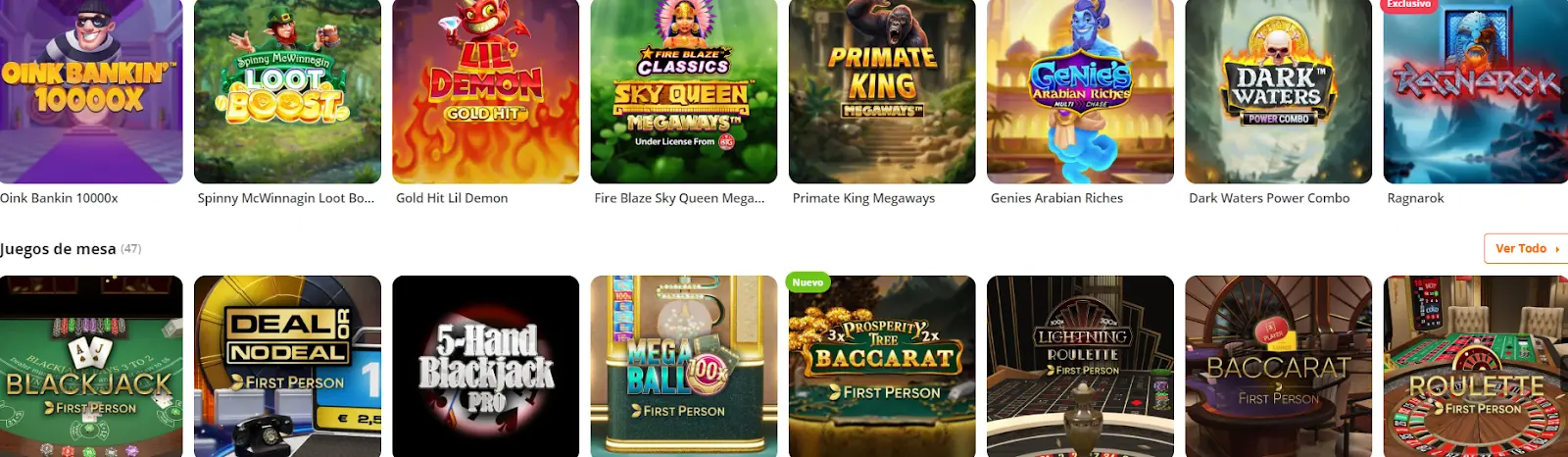 juegos de casino